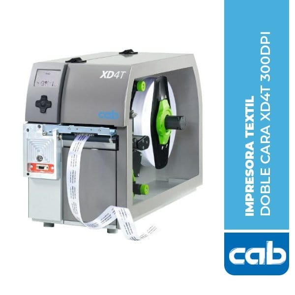 IMPRESORA TEXTIL DOBLE CARA XD4T 300DPI