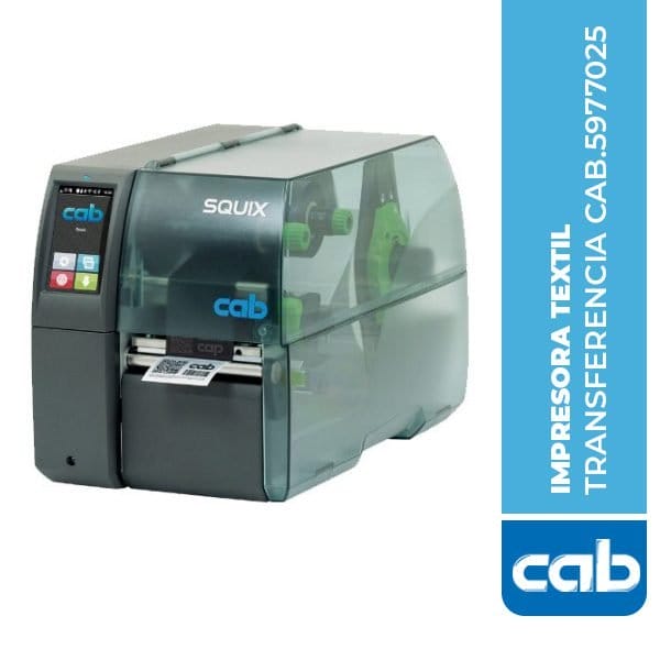 IMPRESORA TEXTIL TRANSFERENCIA TERMICA 300 dpi, 300mm/s SQUIX 4 MT