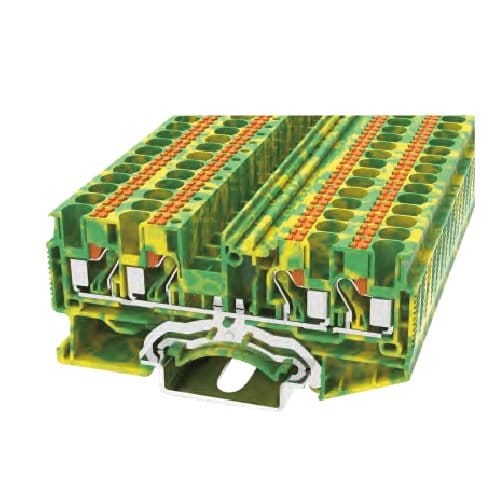 BORNERA DE CONEXION RAPIDA A TIERRA DE 4mm² - DS4-QU-PE