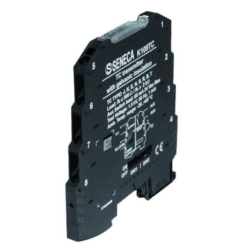 Convertidor/aislador para termopar y salida analógica. SENECA K109TC