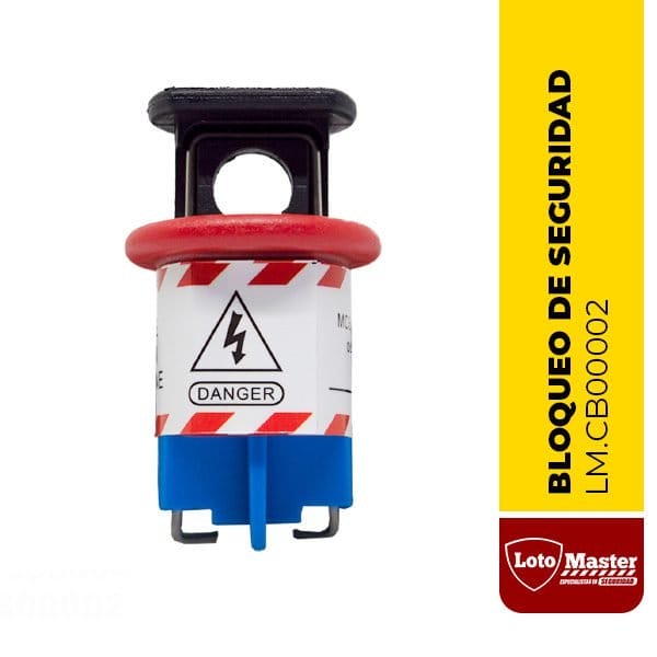 Bloqueo para interruptor termomagnético de seguridad azul - LM.CB00002