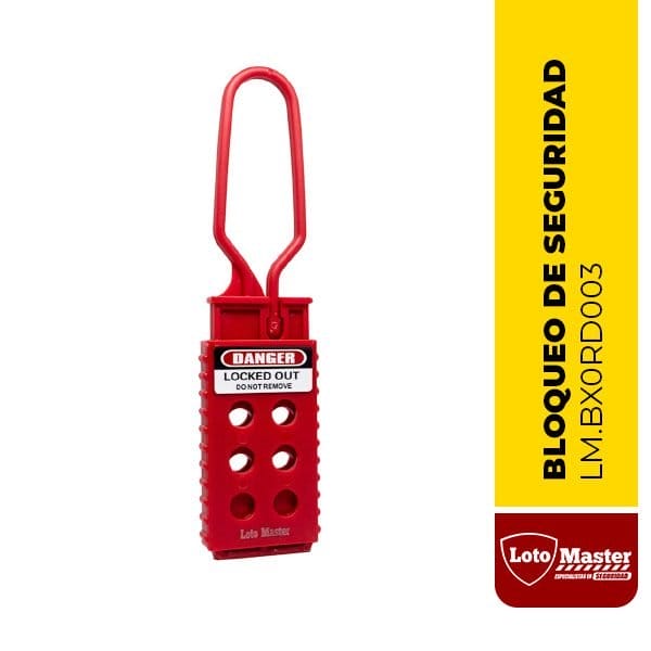 Bloqueo tipo gancho de nylon para seguridad - LM.BX0RD003