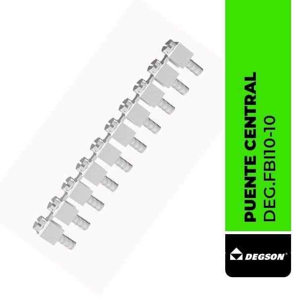PUENTE CENTRAL, 10 POLOS PARA BORNERA PC10