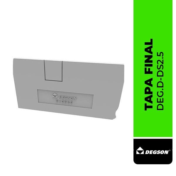 DEG.D-DS2.5 TAPA PARA BORNERA DE CONEXIÓN RÁPIDA 2.5 mm2