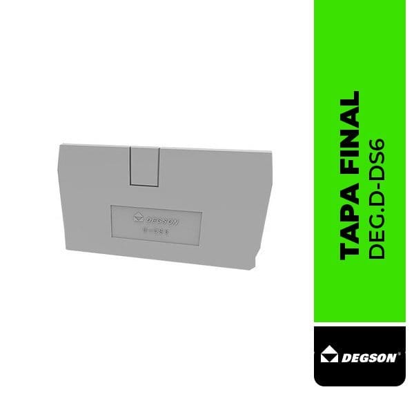 DEG.D-DS6 TAPA PARA BORNERA DE CONEXIÓN RÁPIDA 6 mm2