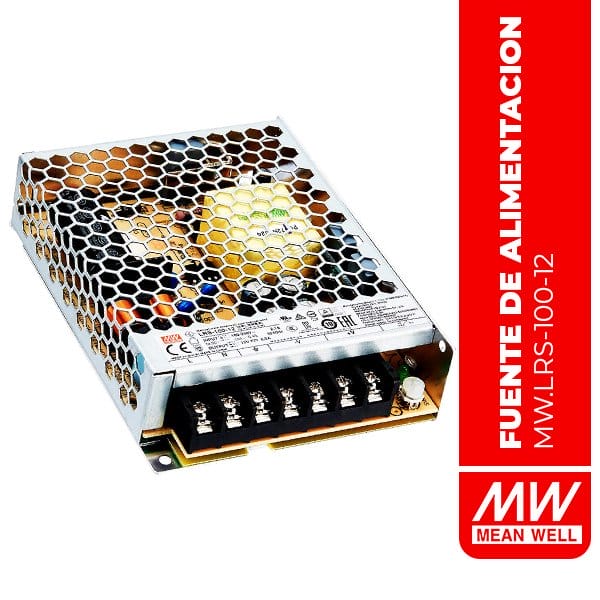 LRS-100-12 FUENTE DE ALIMENTACIÓN CONMUTADA LED