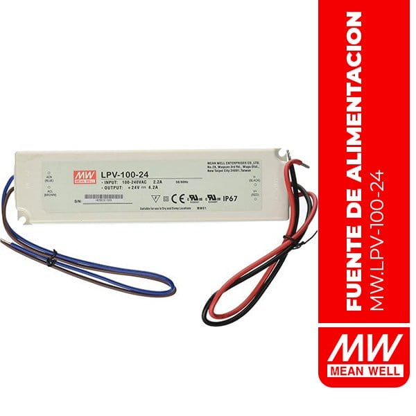 Fuente de alimentación LPV - LPV-100-24