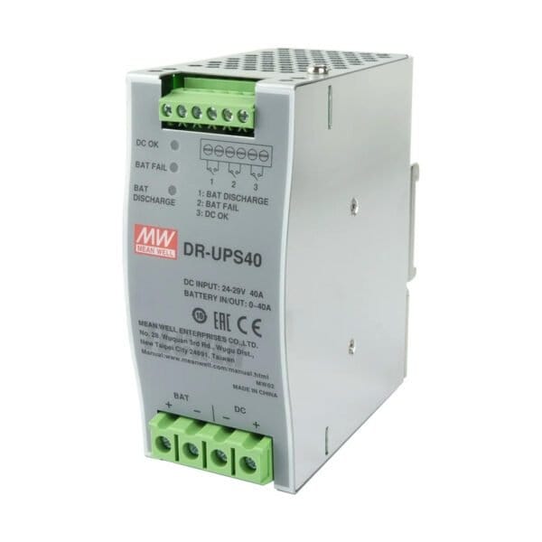 CONTROL DE BATERÍAS DR RIEL DIN - (DR-UPS40)