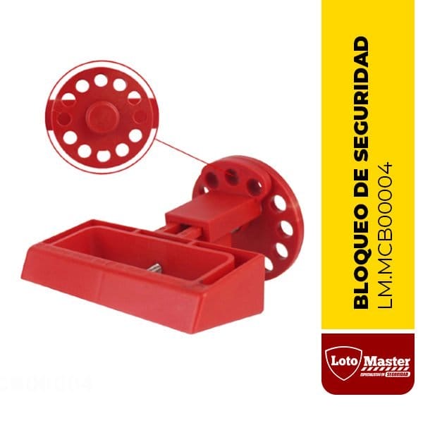 Bloqueo de seguridad para caja moldeada, LM.MCB00004