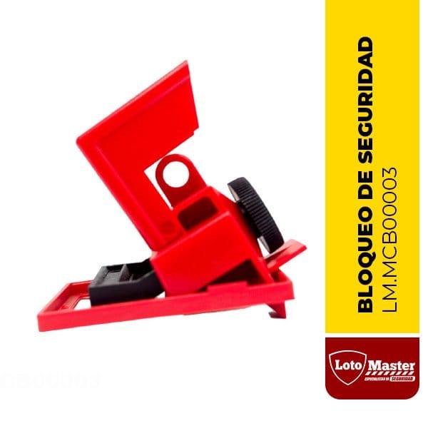 Bloqueo de seguridad para caja moldeada, LM.MCB00003
