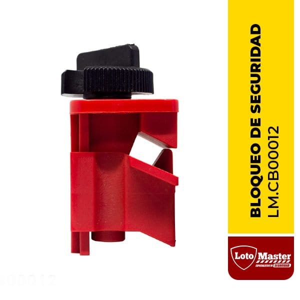 Bloqueo para interruptor termomagnético tipo riel din - LM.CB00012