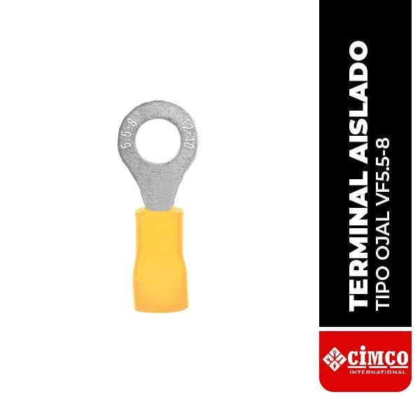 Terminal aislado tipo ojal  (VF5.5-8)