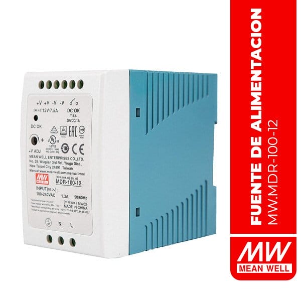 Fuente de alimentación MDR - (MDR-100-12)