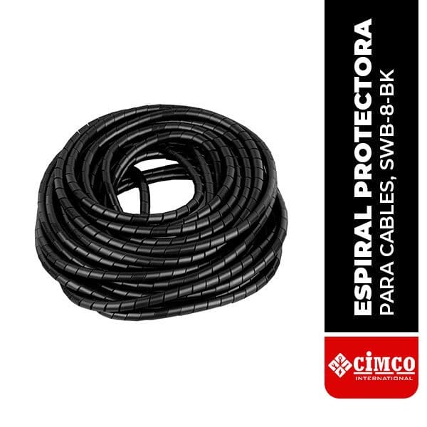 CMC.SWB-8-BK Espiral protectora para cables (SWB-8-BK)