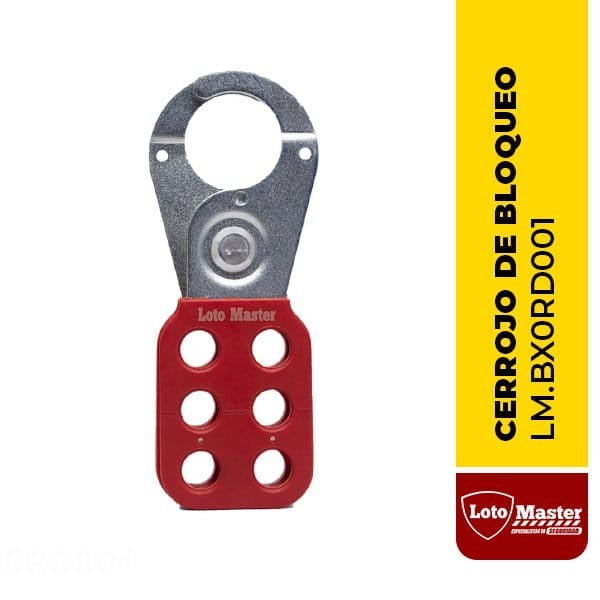 CERROJO TIPO MORDAZA DE ACERO, 1" - LM.BX0RD001