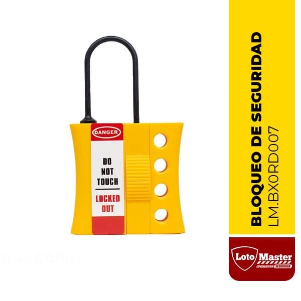 Bloqueo tipo candado de seguridad, 3mm - LM.BX0RD007