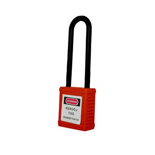 Candado aislado de seguridad, color rojo - LM.PDL-76RD001 - Imagen 3