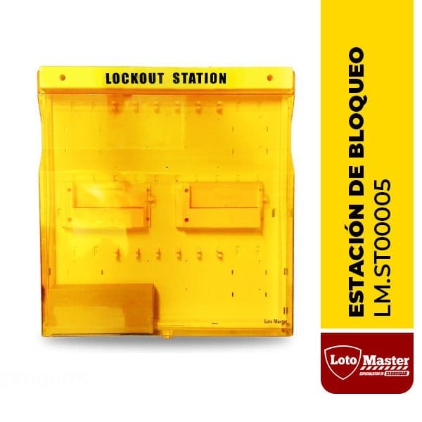 ESTACIÓN DE BLOQUEO PARA 12 CANDADOS - LM.ST00005