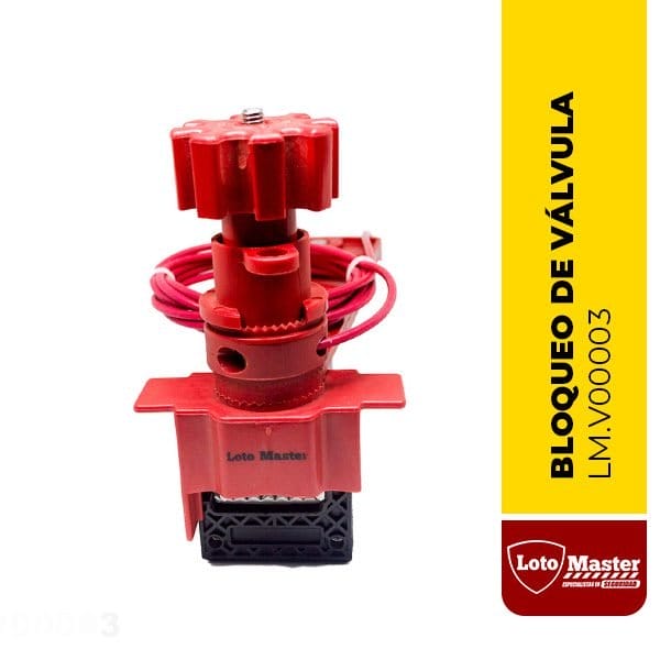 Bloqueo de válvula universal, cable 3.2mmx2.4M - LM.V00003