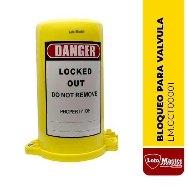 Bloqueo para válvula de cilindro de gas, 89mmɸ, LM.GCT00001