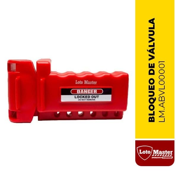 BLOQUEO DE VÁLVULA TIPO BOLA, LATERAL AJUSTABLE (9.5mm - 31.25mm) - LM.ABVL00001