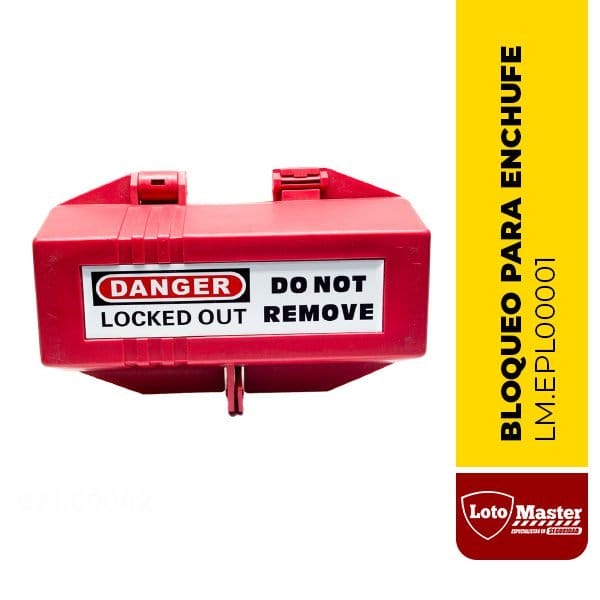 Bloqueo para enchufe de 220 - 500V, 83x83x178mm - LM.EPL00001