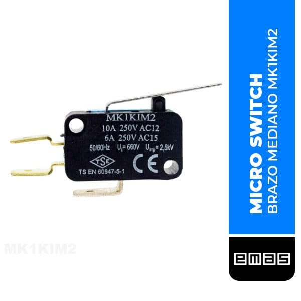 Micro Switch - Brazo Mediano (MK1KIM2)