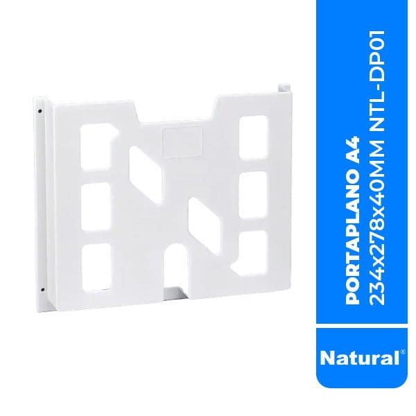 PORTAPLANO A4, 234x278x40MM - NAT.NTL-DP01