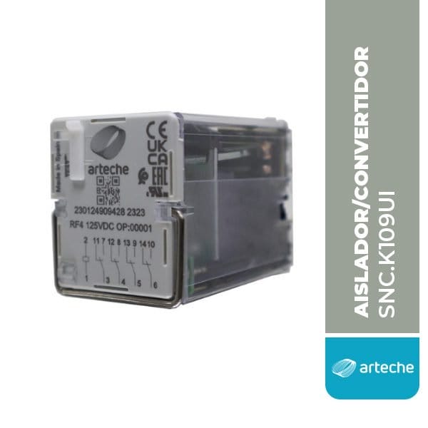 Relé Instantáneo, RF-4, 125 VDC, OP00001