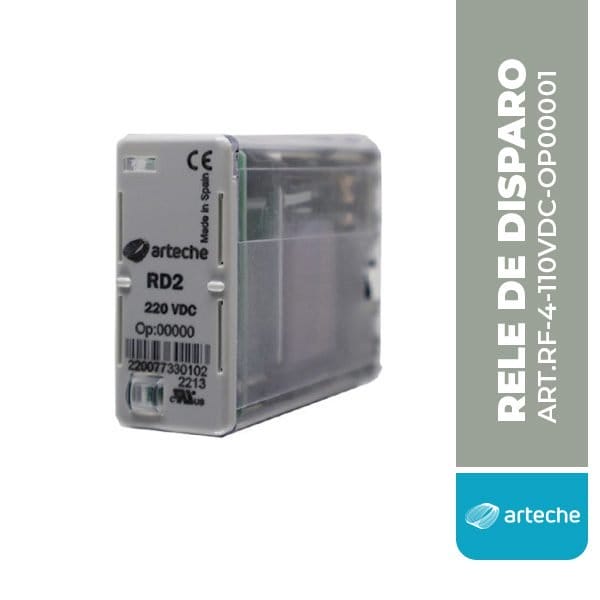 Relé de Disparo, RD-2 220VDC, OP01000