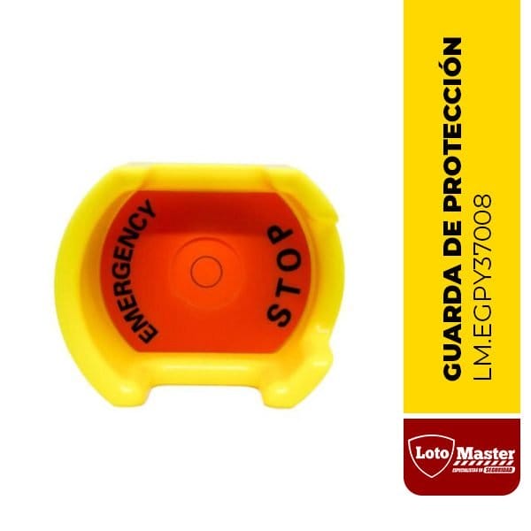 GUARDA DE PROTECCIÓN PARA BOTÓN DE PARADA DE EMERGENCIA 48x55x40 (LxAxP) EGPY37008