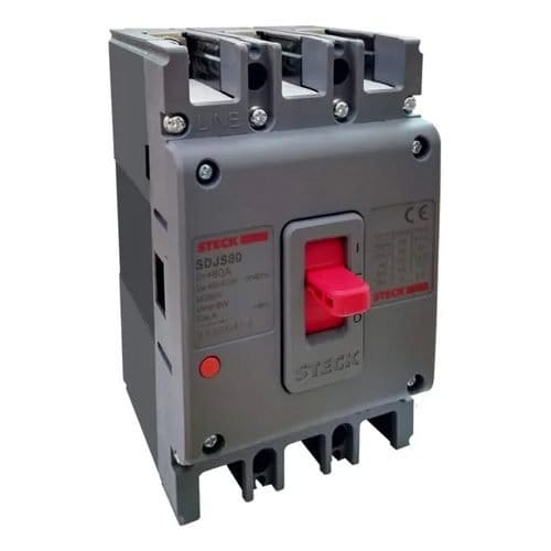 STECK.SDJS80 CAJA MOLDEADA SDJS80 3X80A 39 KA 220 Vac – 25KA 440 Vac