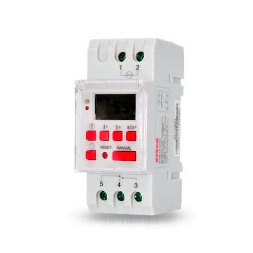 STECK.SHKG816B230 INTERRUPTOR HORARIO DIGITAL 16ON /16OFF : 16A/230VAC, DIARIO/SEMANAL