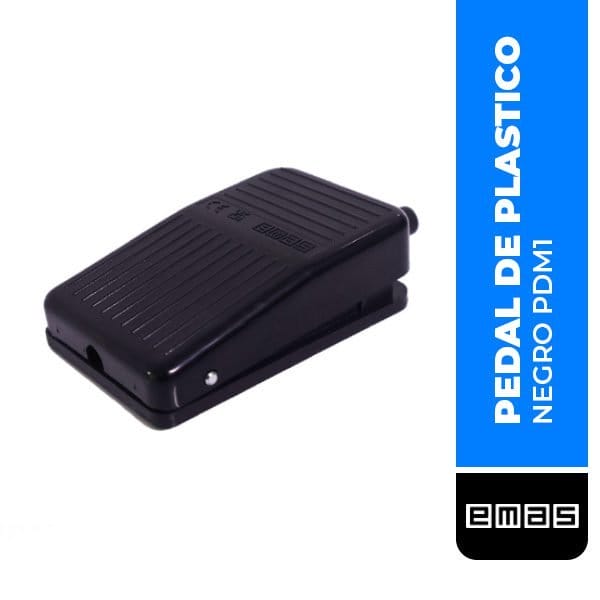 PEDAL DE PLASTICO NEGRO PDM SERIE 1CO, EMAS (PDM1)