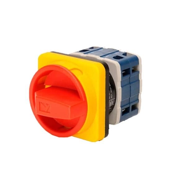 INTERRUPTOR PAKO 63A ON-OFF TRIFASICO (0-1) 90° SEGURIDAD 64*64 (PSA063AK341E)