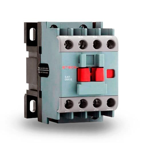 STECK.SK109A10M CONTACTOR PARA MANIOBRA DE MOTORES 9A, BOBINA 220V, 50/60HZ, 1NA
