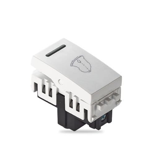 STECK.858080 Módulo pulsador para timbre - (LYRA)