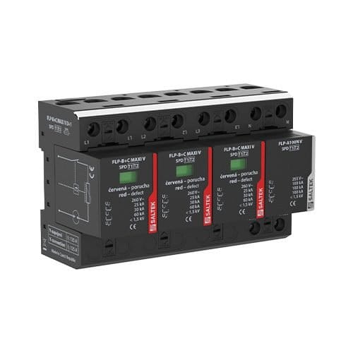 SLK.A05096 PROTECTOR CONTRA SOBRETENSIÓN FLP-B+C MAXI V/3+1
