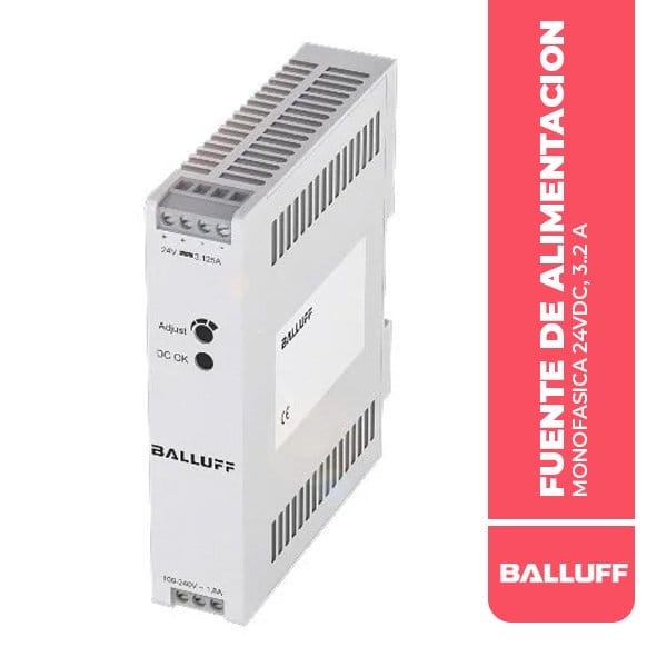 BAE0111 FUENTE DE ALIMENTACION MONOFASICA 24VDC, 3..2 A, BAE PS-XA-1W-24-025-016