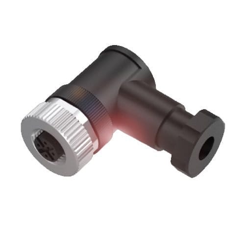 BCC06Y8 CONECTOR M12-HEMBRA ,6...8MM, ACODADO, 5-POLOS, A-CODIFICADO BCC M445-0000-1A-000-51X475-000