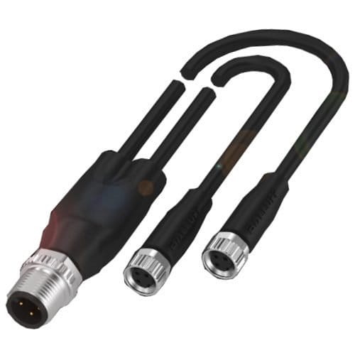 BCC0AFW CONECTOR TIPO Y 1 X M12 ,2XM8 BCC M414-M313-M313-U2026-006