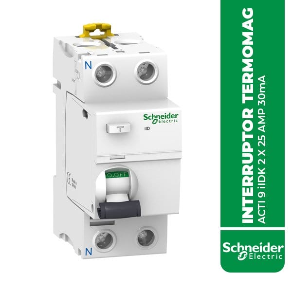 SE-IIDK-25-30 INTERRUPTOR DIFERENCIAL ACTI 9 iIDK 2 X 25 AMP 30mA