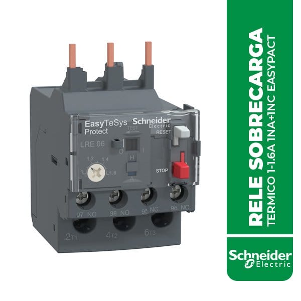 SE.LRE06 RELE SOBRECARGA TERMICO 1-1.6A 1NA+1NC EASYPACT