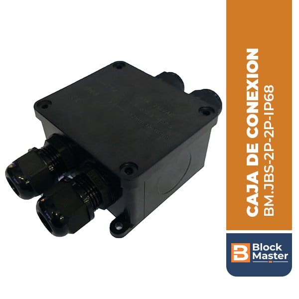 BM.JBS-2P-2P-IP68 CAJA DE CONEXION IMPERMEABLE, EXTERIORES, IP68, 4 VIAS